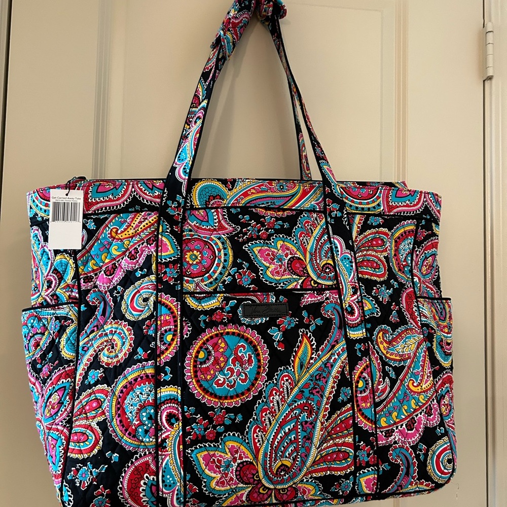 Parisian Paisley Get Carried Away Tote